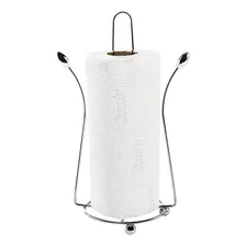 Porta Papel Toalha De Mesa Bancada Suporte Rolo Aramado Aço Foto mini 1