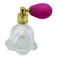 Porta Perfume Retr么 Vidro 10ml Borrifador Perfumeiro Unidade Foto mini 3