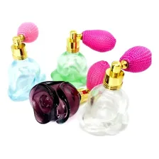 Porta Perfume Retr么 Vidro 10ml Borrifador Perfumeiro Unidade Foto mini 1