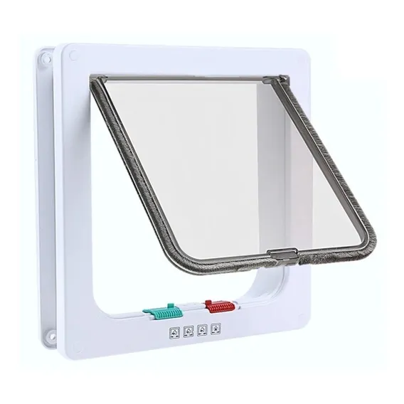 Porta Pet Para Gato Ou Cão Branca Tam G 23,5cm X 25,1cm Cor Branco Foto 1