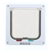 Porta Pet Para Gato Ou Cão Branca Tam G 23,5cm X 25,1cm Cor Branco Foto mini 4