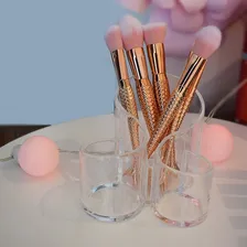 Porta Pincéis/maquiagens/batons Em Acrílico Cristal Foto mini 4