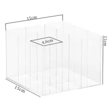 Porta Pincel Em AcrÃlico Cristal Com 9 Divisórias Foto mini 4