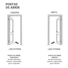 Porta Pivotante AlumÃnio Branco Esquadrize 2,10x1,00 Foto mini 3