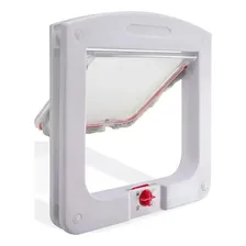 Porta Portinha Passagem P/gato Cachorro 4 Em 1 Pet Door 15 X Foto mini 3