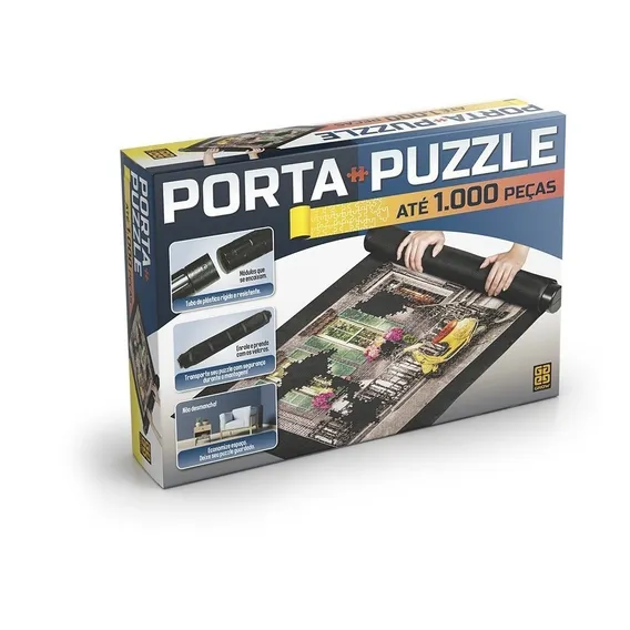 Porta-puzzle Até 1000 Peças Grow Foto 1