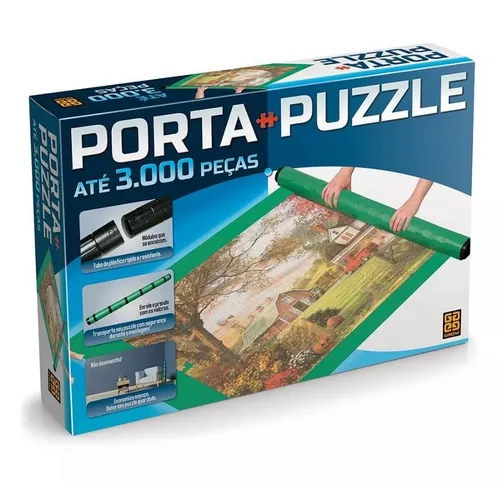 Porta Puzzle Até 3000 Peças Quebra Cabeça - Grow 3604 Foto 1