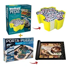 Porta Puzzle + Separador De Peças Para Quebra-cabeça Grow Foto mini 1