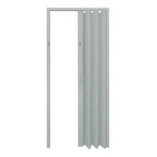 Porta Pvc Sanfonada 210cmx80cm Cinza Plasflex Foto mini  2