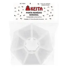 Porta Remédios Comprimidos Semanal Caixa Com 7 Divisórias Foto mini 4