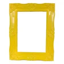 Porta-retrato Amarelo Candy - 13x18 Porta Retrato Retrô Foto  mini 1