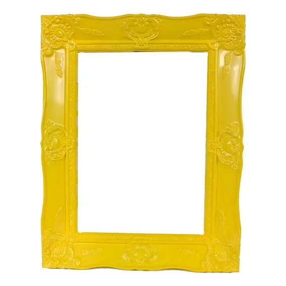 Porta-retrato Amarelo Candy - 13x18 Porta Retrato Retrô Foto 1