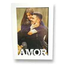 Porta Retrato Amor Decorativo De Mdf 10x15cm - Vencedor Foto mini 1
