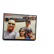 Porta Retrato Azulejo Personalizado Com Moldura Foto mini 1
