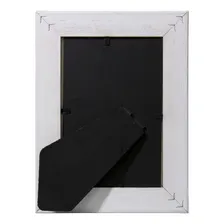 Porta Retrato Foto 10x15 Moldura Trabalhada Cor Branco Foto mini  2