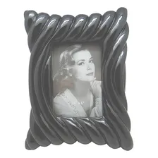 Porta Retrato Preto 3d - Foto 10x15 Foto  mini 1