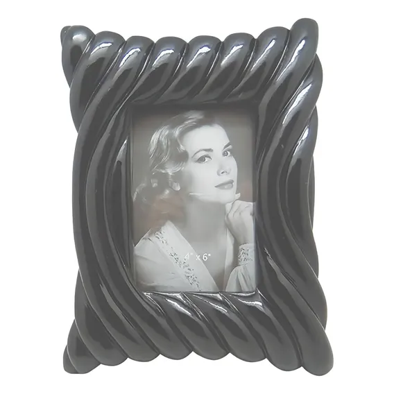 Porta Retrato Preto 3d - Foto 10x15 Foto 1