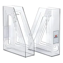 Porta Revista Classic Line 2 Unidades Cristal Acrimet Foto mini 4