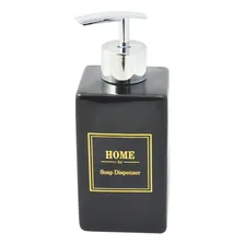 Porta Sabonete Líquido Dispenser Porcelana 380ml Quadrado Foto mini 2