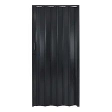 Porta Sanfonada Com Trinco Pvc 72x210cm Preto Bcf Foto mini 1