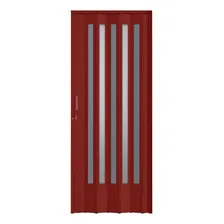 Porta Sanfonada Pvc Plastporta 210x84cm Translucida Gb Foto  mini 1