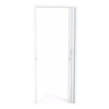 Porta Sanfonada Pvc Polifort 210cmx60cm Branco Neve H Cor Branco-neve Foto mini 3