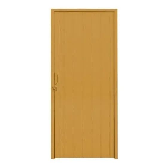 Porta Sanfonada Pvc Polifort 210cmx60cm Cerejeira Gwt Foto 1
