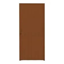 Porta Sanfonada Pvc Polifort 210cmx60cm Mogno Bwt Foto mini 1