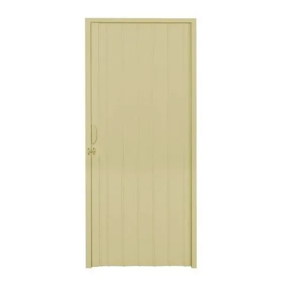 Porta Sanfonada Pvc Polifort 210cmx80cm Bege Bfwt Foto 1