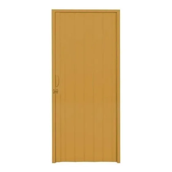 Porta Sanfonada Pvc Polifort 210cmx80cm Cerejeira Iwt Foto 1