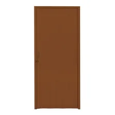Porta Sanfonada Pvc Polifort 210cmx80cm Mogno D Cor Madeira Foto mini 1