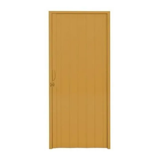 Porta Sanfonada Pvc Polifort 210cmx90cm Cerejeira Jwt Foto 1