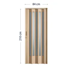 Porta Sanfonada Pvc TranslĂșcida 210x84cm Bcf Wt Foto mini 2