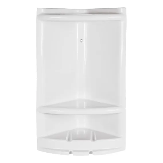 Porta Shampoo / Cantoneira Grande Branco - Metasul - Branco Foto 1