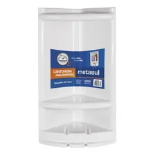 Porta Shampoo / Cantoneira Grande Branco - Metasul - Branco Foto mini 2