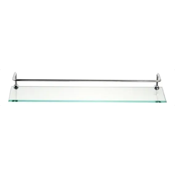 Porta Shampoo De Vidro Incolor Standart 10x50 - Balibox Foto 1