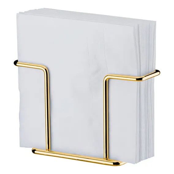Porta Suporte Guardanapos Aço Dourado 1155dd Future Foto 1