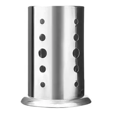 Porta Talheres Escorredor Inox Vazado Cozinha Foto mini 1