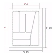 Porta Talher/organizador Talher/ Divisor De Talher 51x43 Foto mini 2