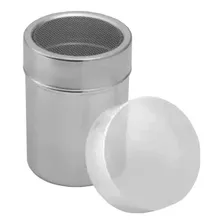 Porta Tempero Com Tampa Em Aço Inox Attuale 320ml Cor Cinza Foto  mini 1
