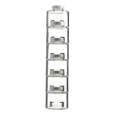 Porta Temperos Condimentos Empilhável Torre 6 Peças Foto mini 1