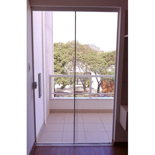 Porta Tipo Blindex 2 Ou 4 Folhas Cor Incolor Foto 1