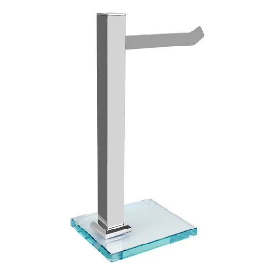 Porta Toalha De Bancada Inox Premium Pr4081 Ducon Metais Cor Cromado Foto 1