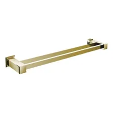 Porta Toalha De Banho Duplo Inox Gold Go5090 Ducon Metais Cor Cromado Foto  mini 1
