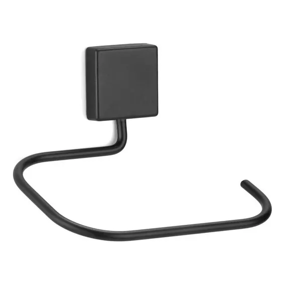 Porta-toalha De Rosto Elegance Black-arthi Cor Preto Foto 1