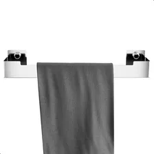 Porta Toalha Rosto Inox Suporte Banheiro Toalheiro ELG Foto mini 1