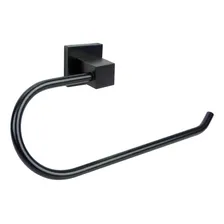 Porta Toalha Rosto Prime Preto Foto mini 1