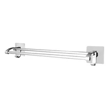 Porta Toalha Suporte Duplo Toalheiro 60cm AlumÃnio C/ventosa Foto mini 3