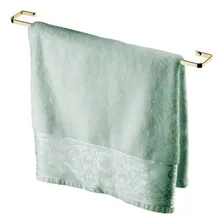 Porta Toalha Toalheiro Parede Dourado Banho 60 Cm Future Foto mini 1