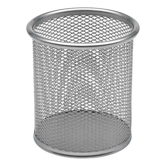 Porta Treco Aramado Organizador Mesa Escritório Caneta Lápis Foto 1